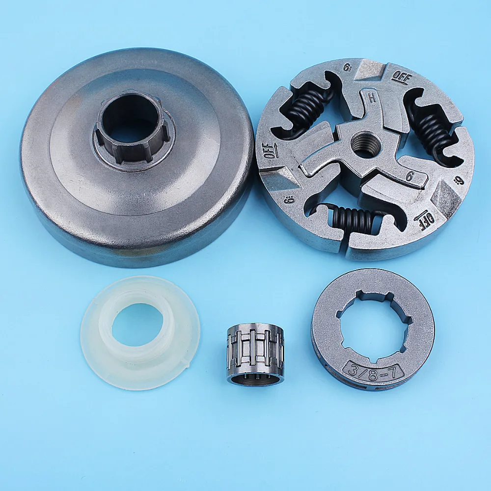 3/8&quot;-7T Clutch Drum  Spet ing Kit For Husqvarna 359 357XP 357 XP EPA 355 Chainsa - $85.30