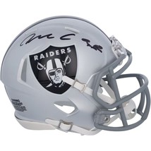 Maxx Crosby Autographed Oakland Raiders Speed Mini Helmet Fanatics - £122.75 GBP