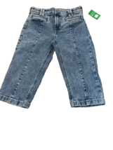 Girl&#39;s Gap High Rise, Straight Leg , Medium Wash Cropped Jeans Size 10 R... - $19.79