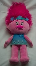 Trolls Large Pink Poppy The Troll 23&quot; Plush Stuffed Animal Toy - £19.77 GBP