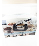 Sensio Homemade Electric Rotating Flip Bundt Cake Maker non-stick TSK-29... - $61.00