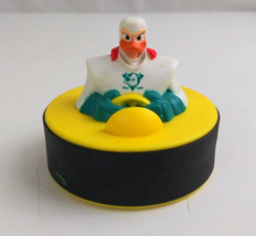 1996 Disney Mighty Ducks #3 Mallory #15 Jersey Hockey Puck Slider McDonald&#39;s Toy - $2.90