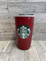 2016 Starbucks Red And Green Christmas Themed Tumbler - $12.00