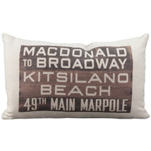 MacDonald Bus Scroll Throw Pillow, with Polyfill Insert - £55.90 GBP