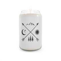 Personalized Scented Candle, Soy Wax, 100% Cotton Wick, 70-80 Hours, Nat... - £32.55 GBP