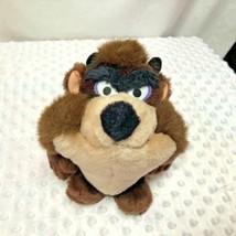 Tazmanian Devil Warner Bros 7.5&quot; tall Plush Stuffed animal Toy Taz - $10.88