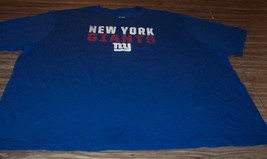 NEW YORK GIANTS NFL FOOTBALL T-Shirt MENS Big and Tall 5XB NEW - £19.70 GBP