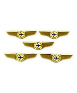 Airlines First Flight Pilot Wings Badges Pins - $273.41 MXN