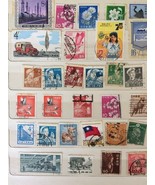 Collection de 110 timbres-poste anciens vintage Japon et Chine Asie - $96.45 CAD