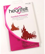 NEW - Heartfelt Creations &quot; Candlelit Poinsettia &quot; Craft Dies HCD1-7250 - £28.32 GBP