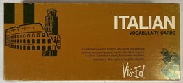 Italian Vocabulary Cards, VE518 - Visual Education Association - £17.82 GBP