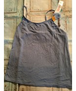 Shadow line cami camisole stretch Sz small S color bleached denim New - £6.03 GBP