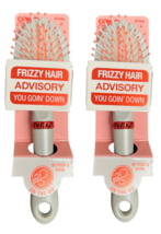 2X Conair Frizzy Hair Advisory - De-poof &amp; Shine - On The Go 7&quot; Detangle... - £10.89 GBP