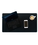 Personalized, Desk Mat, Recycled Leather, Gift, Computer Mat, Leather De... - $60.98 CAD