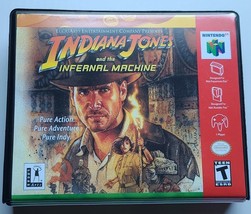 Indiana Jones and the Infernal Machine CASE ONLY Nintendo 64 N64 Box - £11.96 GBP