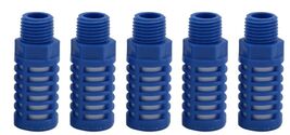 1/4&quot; NPT Plastic Silencer Connector 5 Pack #6030-5 - $9.90
