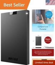 Compact 1TB USB 3.2 External SSD - Durable &amp; Reliable for Gamers &amp; Profe... - $85.49