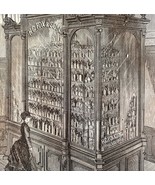 Fox &amp; Sons Medical Exhibit 1876 Worlds Fair Centennial Victorian Woodcut... - $96.12 CAD
