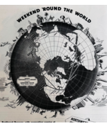 1947 Northwest Orient Airlines Advertisement Alaska Far East Aviation DWWW6 - $570.01 MXN