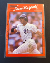 1990 Donruss New York Yankees Baseball Card #74 Jesse Barfield - £1.19 GBP