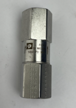OEM Parker Filter Check Valve 243C 316 10 Micron 5000 MAX PSI - $49.49