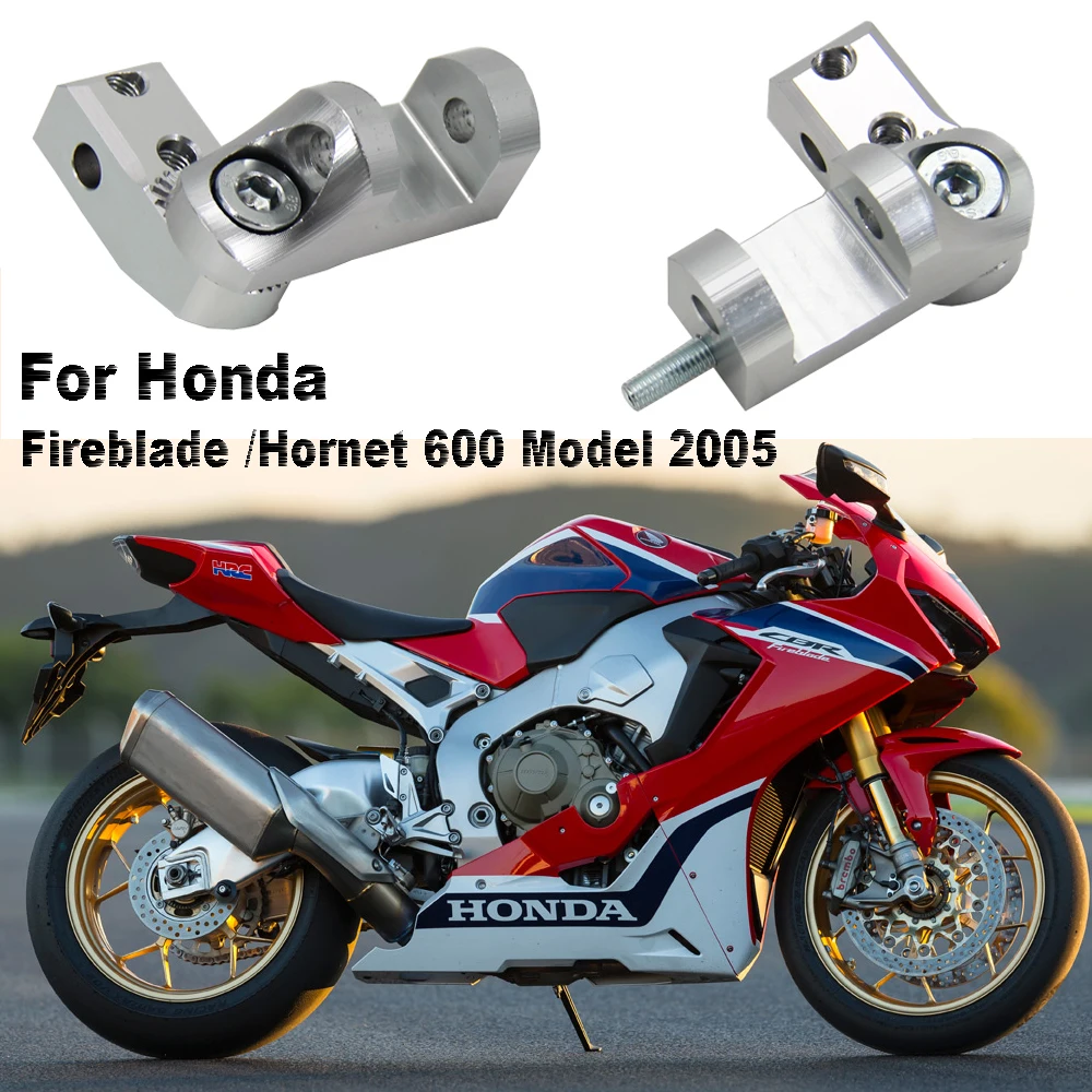 For honda fireblade hornet 600 model 2005 adjustable driver footrest passenger lowering thumb200