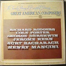 The Longines Symphonette - Great American Composers Part 1 - Longines Symphonett - £19.10 GBP