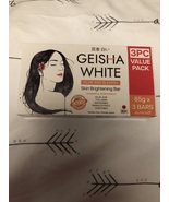 1- Geisha White Scar And Blemish Soap Intense 65g x 3 bars inside box  - $28.50