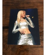 Vintage Christina Aguilera 8x10 Glossy Photo Singing Genie In A Bottle - $8.00