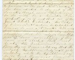 1856 Hand Written Speech Delivered to Comment on Presidential Election  - £98.21 GBP
