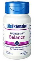 MAKE OFFER! 2 Pack Life Extension FLORASSIST Balance 30 caps probiotic - £38.36 GBP