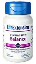 MAKE OFFER! 2 Pack Life Extension FLORASSIST Balance 30 caps probiotic - £38.46 GBP