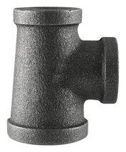 Southland 520-754HN Reducing Tees, 1&quot; x 1&quot; x 3/4&quot;, Black - $25.12 CAD