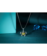 Yellow Butterfly Diamond Pendant - $924.80