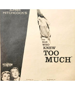 1956 The Man Who Knew Too Much Movie Advertisement James Stewart Hitchco... - €26,12 EUR