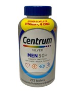 Centrum Silver Multivitamins for Men Over 50 Multimineral 275 Tablets Ex... - $463.54 MXN