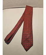 Polo Ralph Lauren Mens Red With Paisley Pattern Neck Tie - £6.16 GBP