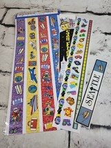 Travel Vacation Scrapbooking Stickers Lot Seattle San Francisco Planes C... - $11.88
