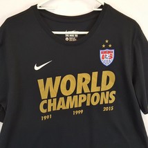 Nike Team USA World Cup Soccer Dry Fit 3 Time Champions Mens T Shirt SZ XL Gold - £29.64 GBP