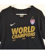 Nike Team USA World Cup Soccer Dry Fit 3 Time Champions Mens T Shirt SZ ... - £29.64 GBP