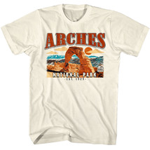Arches National Monument 1929 Men&#39;s T Shirt Utah Park Moab Canyons Stone - £20.43 GBP+