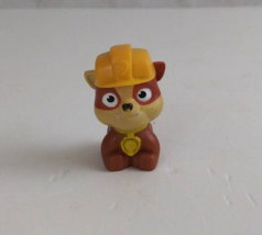 Spin Master Disney Paw Patrol Movie Rubble 1.75&quot; Collectible Mini Toy Fi... - $3.95