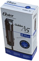 Oster GOLDEN A5 Professional 220v Clipper 1133963 Two Speed Cryogen-X 78005-140 - £130.33 GBP