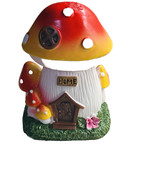 Miniature Fairy Garden Resin Mushroom House Micro Landscape Garden Decor 5” - €16,15 EUR