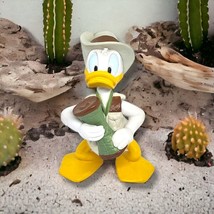 3&quot; Donald Duck Safari Map Animal Kingdom PVC Plastic Action Figure Toy Disney - £4.21 GBP