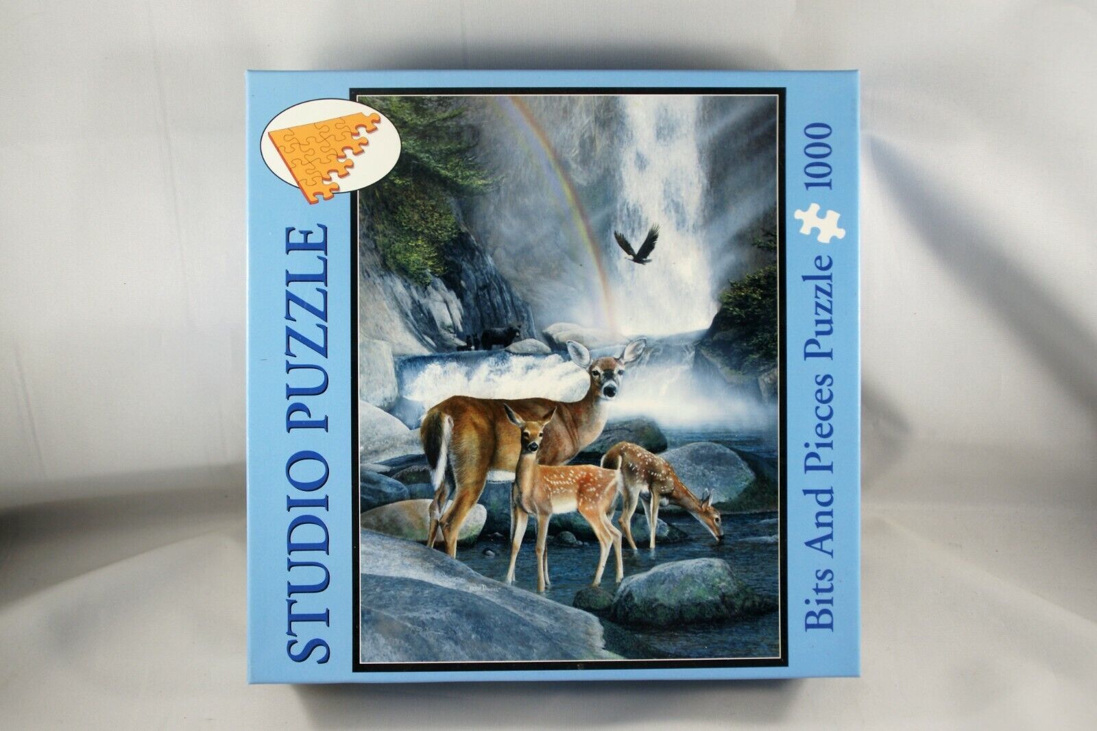 Primary image for Bits and Pieces Somewhere Over the Rainbow Kevin Daniels Deer Jigsaw Puzzle 1000