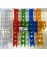 Q-BA-Maze 2.0 Marble Run Stunts Lot Replacement Parts Pieces Cubes Metal... - $14.84