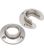 National Hardware S820-167 V8185 Flange Set in Nickel , 1-5/16&quot; Diameter - $21.13