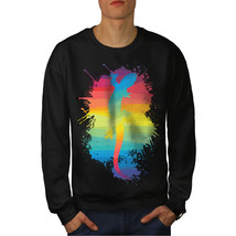 Wellcoda Chameleon Fashion Lizard Mens Sweatshirt - $34.80+