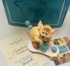 Walt Disney Cinderella - Gus Mouse You Go Get Some Trimmin WDCC New w Bo... - $84.15